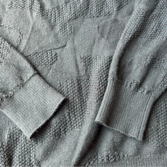 Kit  & Ace Black Textured Merino Wool Pullover Sweater - Picture 9 of 15